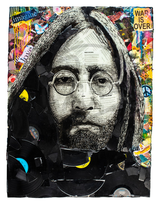 John Lennon 'Love' RiLEY v2.0 Print