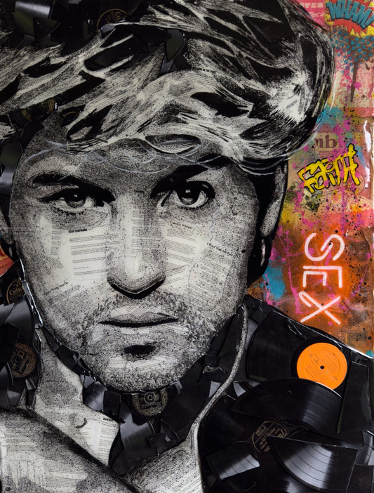 George Michael 'Faith' RiLEY v2.0 Print